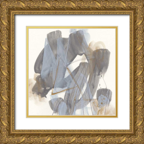 Inference IX Gold Ornate Wood Framed Art Print with Double Matting by Vess, June Erica