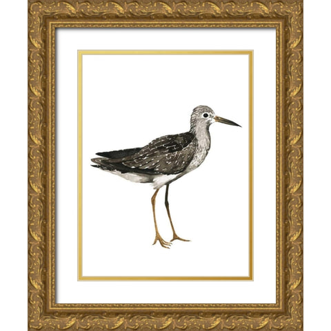 Sea Bird III Gold Ornate Wood Framed Art Print with Double Matting by Popp, Grace