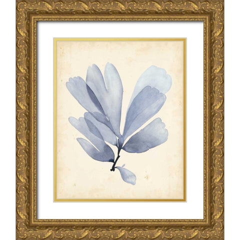 Watercolor Sea Grass II Gold Ornate Wood Framed Art Print with Double Matting by Popp, Grace