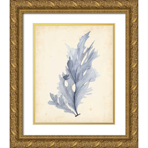 Watercolor Sea Grass VI Gold Ornate Wood Framed Art Print with Double Matting by Popp, Grace