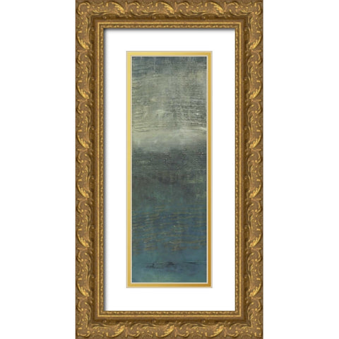Reticulation I Gold Ornate Wood Framed Art Print with Double Matting by Zarris, Chariklia