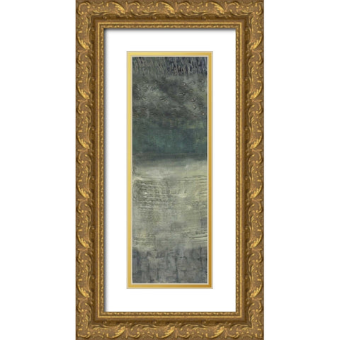 Reticulation II Gold Ornate Wood Framed Art Print with Double Matting by Zarris, Chariklia