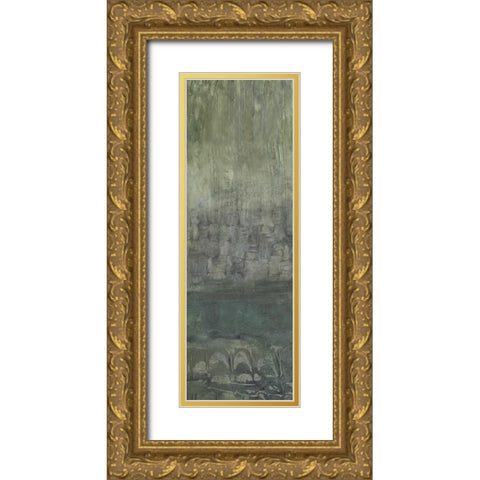Reticulation III Gold Ornate Wood Framed Art Print with Double Matting by Zarris, Chariklia