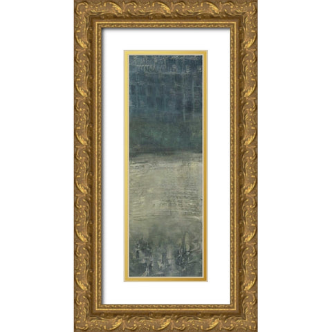 Reticulation IV Gold Ornate Wood Framed Art Print with Double Matting by Zarris, Chariklia