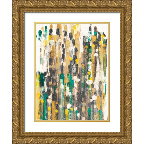 Meet Up I Gold Ornate Wood Framed Art Print with Double Matting by Fuchs, Jodi