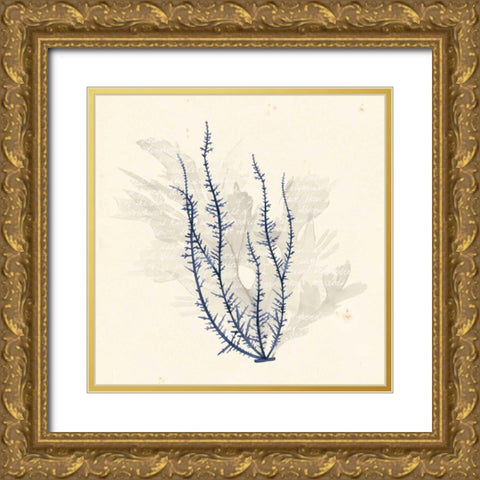 Vivid Algae III Gold Ornate Wood Framed Art Print with Double Matting by Popp, Grace