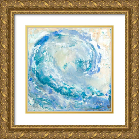 Waikiki I Gold Ornate Wood Framed Art Print with Double Matting by Ludwig, Alicia