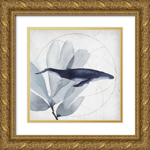 Love of the Sea I Gold Ornate Wood Framed Art Print with Double Matting by Popp, Grace