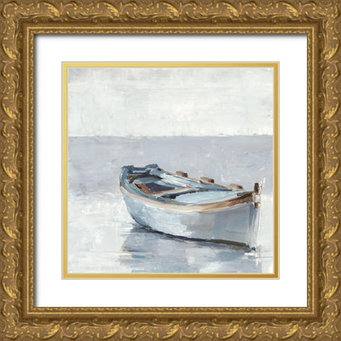 Reflected Horizon I Gold Ornate Wood Framed Art Print with Double Matting by Harper, Ethan