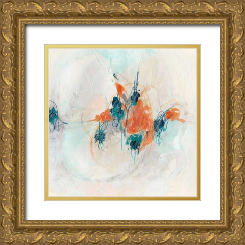 Transpire I Gold Ornate Wood Framed Art Print with Double Matting by Vess, June Erica