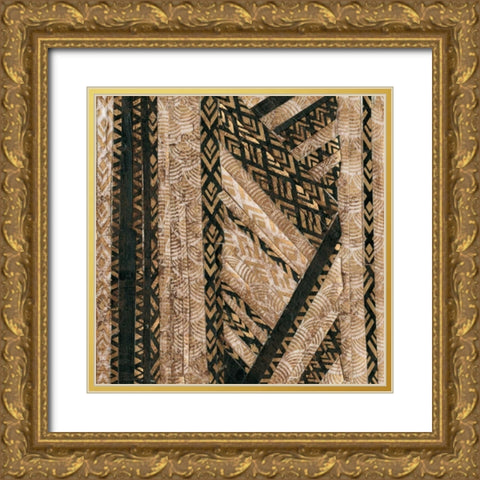 Ornamentale I Gold Ornate Wood Framed Art Print with Double Matting by Fagalde, Jarman
