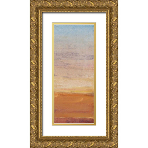 Desert View II Gold Ornate Wood Framed Art Print with Double Matting by OToole, Tim