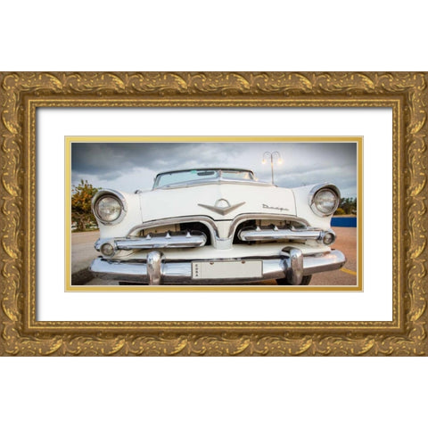 Classic Cuba Gold Ornate Wood Framed Art Print with Double Matting by DeNardo, Laura