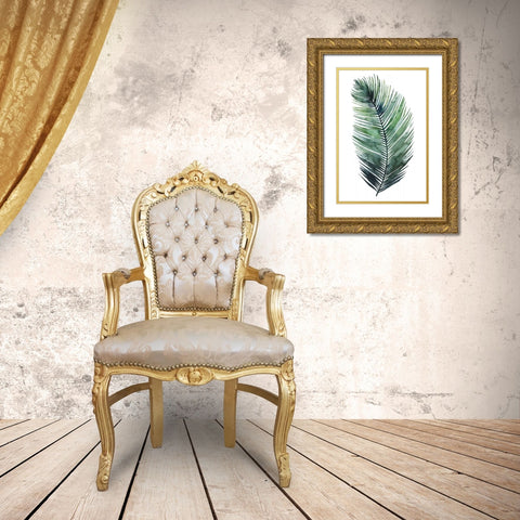 Untethered Palm VIII Gold Ornate Wood Framed Art Print with Double Matting by Popp, Grace
