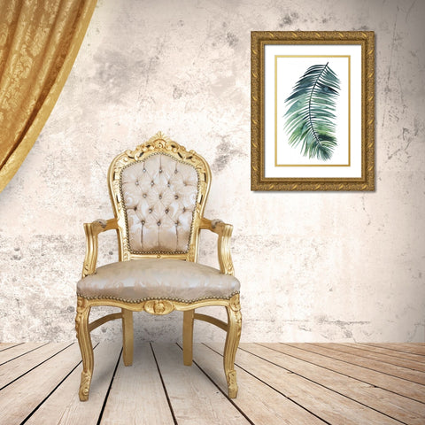 Untethered Palm VII Gold Ornate Wood Framed Art Print with Double Matting by Popp, Grace