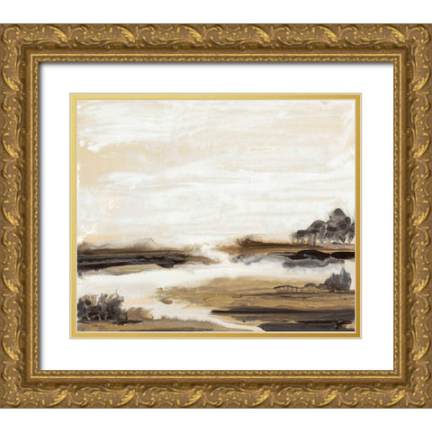 Believe And Trust III Gold Ornate Wood Framed Art Print with Double Matting by Bramma, Lila
