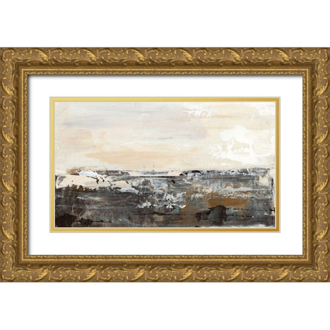 Believe in Love II Gold Ornate Wood Framed Art Print with Double Matting by Bramma, Lila