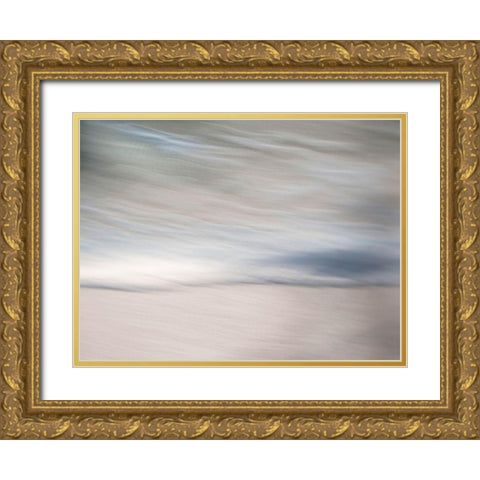 Calmness III Gold Ornate Wood Framed Art Print with Double Matting by Bane, Eva