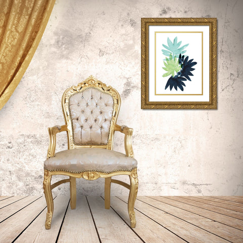 Untethered Palm II Gold Ornate Wood Framed Art Print with Double Matting by Popp, Grace