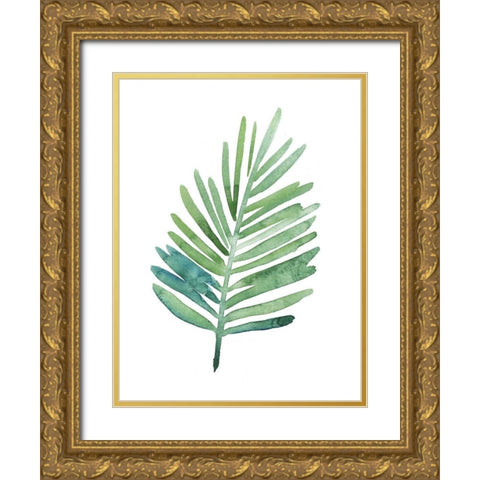 Untethered Palms V Gold Ornate Wood Framed Art Print with Double Matting by Popp, Grace
