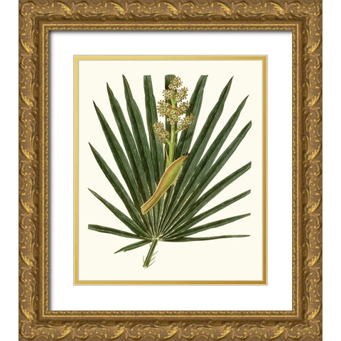 Grand Foliage II Gold Ornate Wood Framed Art Print with Double Matting by Vision Studio