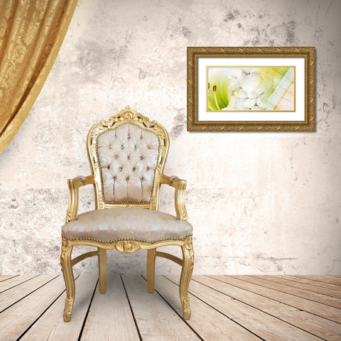 Serene Photo Collage VI Gold Ornate Wood Framed Art Print with Double Matting by Orlov, Irena