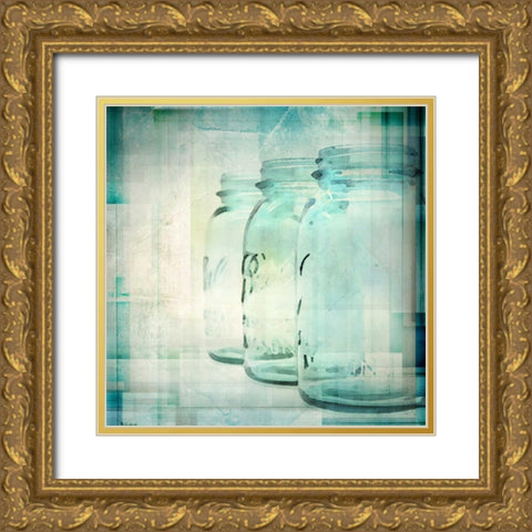 Canning Season VIII Gold Ornate Wood Framed Art Print with Double Matting by Orlov, Irena