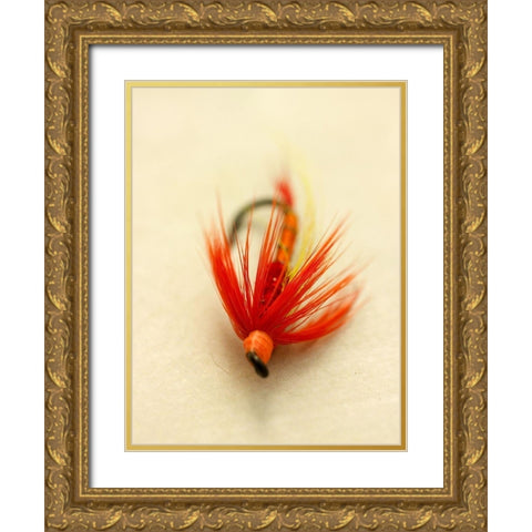 Custom Macro Lures VIII (ASH) Gold Ornate Wood Framed Art Print with Double Matting by Stalus, Judy