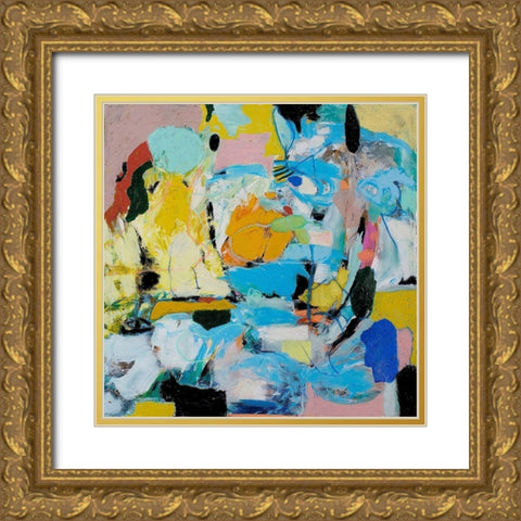 World of Action Gold Ornate Wood Framed Art Print with Double Matting by Friedlander, Allan