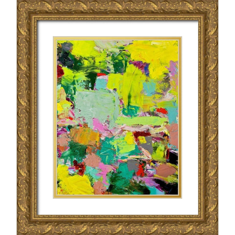 Light Rays II Gold Ornate Wood Framed Art Print with Double Matting by Friedlander, Allan