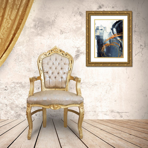 Orange Rind I Gold Ornate Wood Framed Art Print with Double Matting by Harper, Ethan