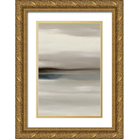 Vast Horizon I Gold Ornate Wood Framed Art Print with Double Matting by Stellar Design Studio