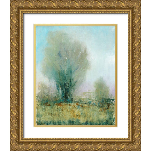 Arbor I Gold Ornate Wood Framed Art Print with Double Matting by OToole, Tim