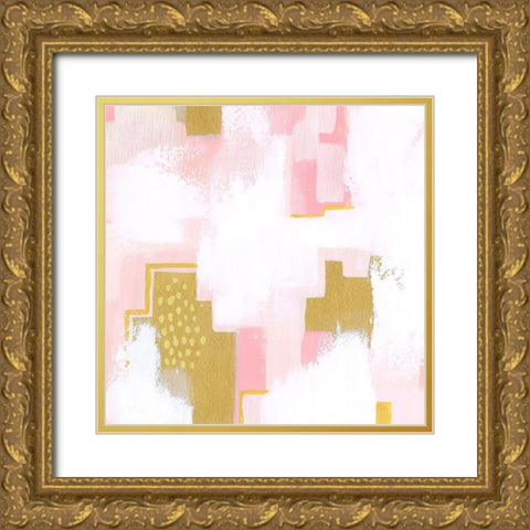 Strawberry Season II Gold Ornate Wood Framed Art Print with Double Matting by Popp, Grace