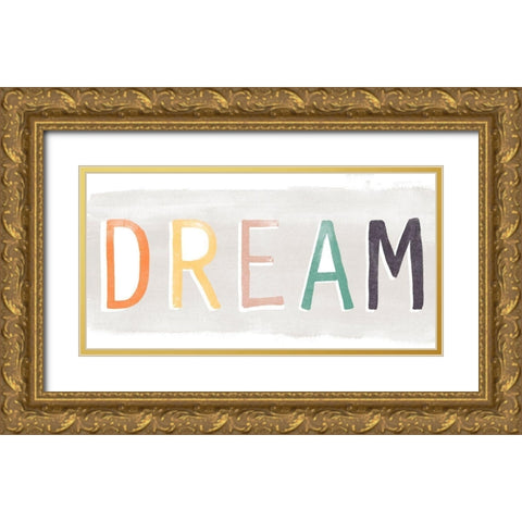 Hipster Sayings IV Gold Ornate Wood Framed Art Print with Double Matting by Vess, June Erica