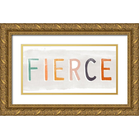 Hipster Sayings V Gold Ornate Wood Framed Art Print with Double Matting by Vess, June Erica