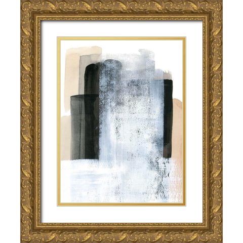 Winter Drift I Gold Ornate Wood Framed Art Print with Double Matting by Popp, Grace