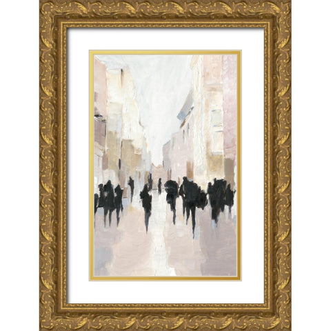 Passing Rain I Gold Ornate Wood Framed Art Print with Double Matting by Harper, Ethan