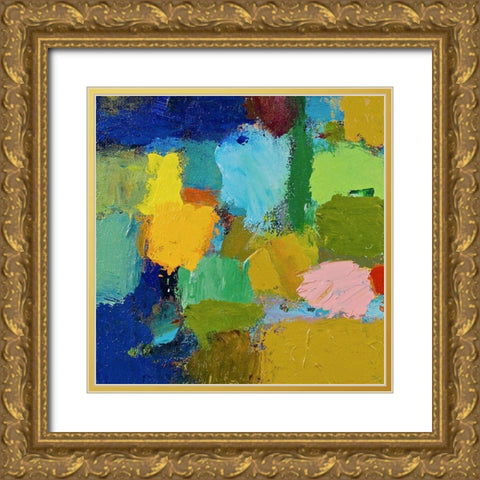 County Line II Gold Ornate Wood Framed Art Print with Double Matting by Friedlander, Allan