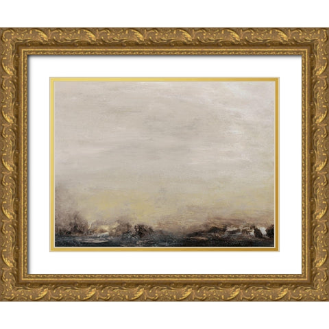 Elevated View VI Gold Ornate Wood Framed Art Print with Double Matting by Gordon, Sharon