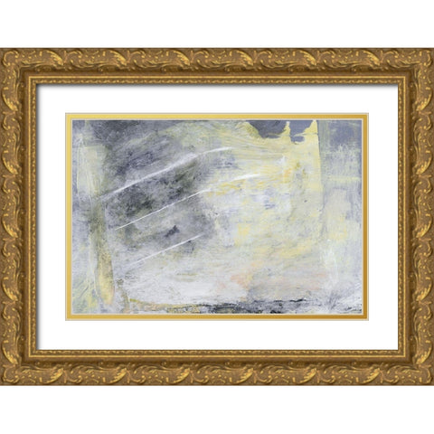 Hushed II Gold Ornate Wood Framed Art Print with Double Matting by Gordon, Sharon