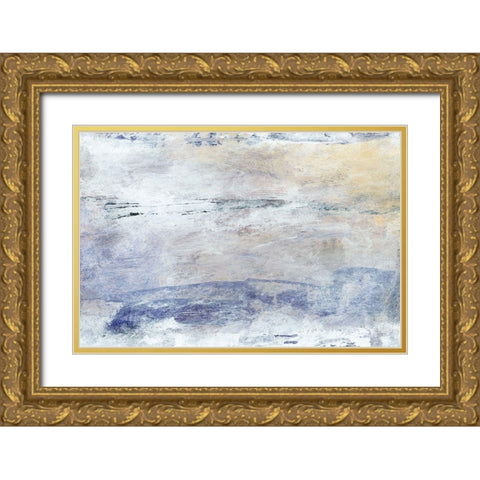 Hushed VI Gold Ornate Wood Framed Art Print with Double Matting by Gordon, Sharon