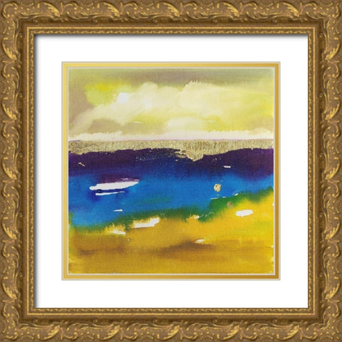 Nature at Peace I Gold Ornate Wood Framed Art Print with Double Matting by Combs, Joyce