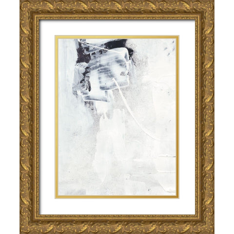 Fire and Ice I Gold Ornate Wood Framed Art Print with Double Matting by Combs, Joyce