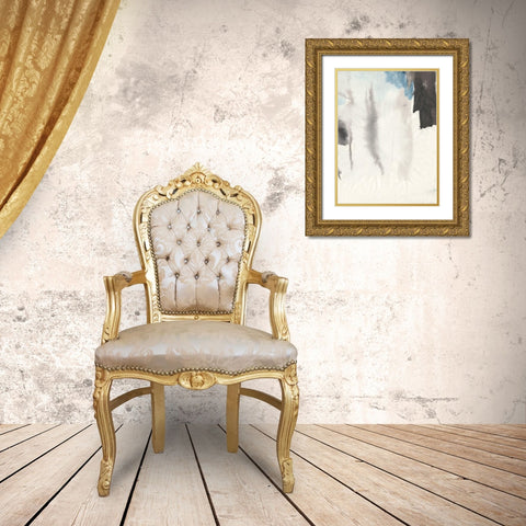 Tranquility II Gold Ornate Wood Framed Art Print with Double Matting by Combs, Joyce