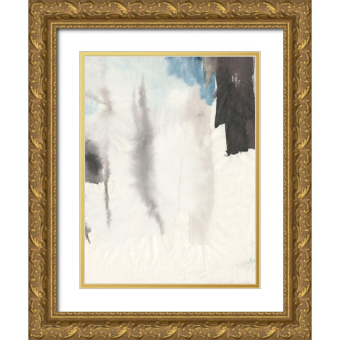Tranquility II Gold Ornate Wood Framed Art Print with Double Matting by Combs, Joyce