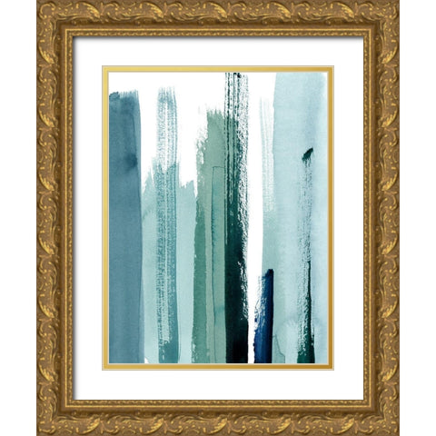 Stalagmite II Gold Ornate Wood Framed Art Print with Double Matting by Popp, Grace