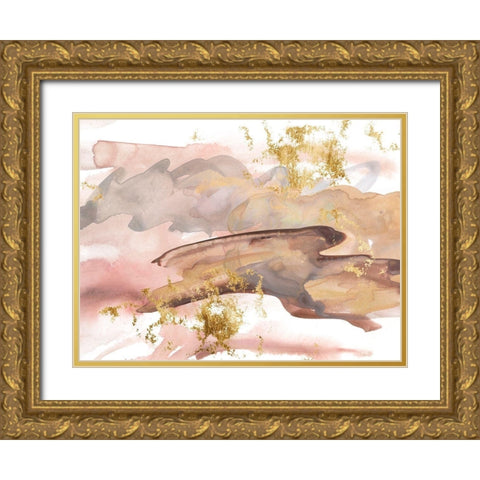 Shadows of Dawn II Gold Ornate Wood Framed Art Print with Double Matting by Wang, Melissa