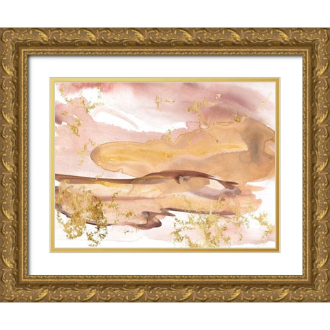 Shadows of Dawn IV Gold Ornate Wood Framed Art Print with Double Matting by Wang, Melissa