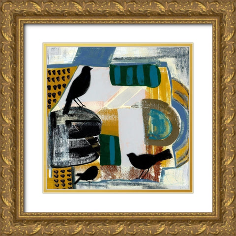 Treehouse Overture II Gold Ornate Wood Framed Art Print with Double Matting by Daavettila, Tara